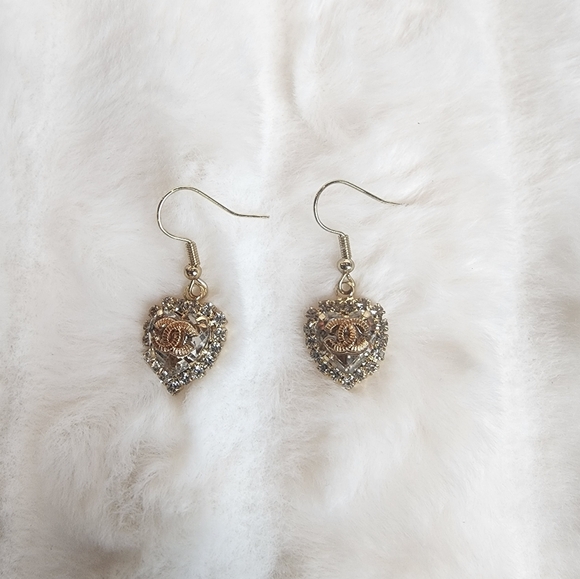 Zipper Pull Charm Earrings - Picture 2 of 3
